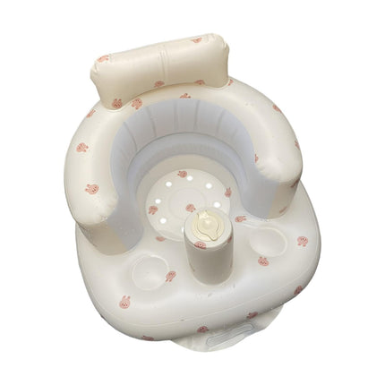 Juguete De Agua De Verano, Asiento De Suelo Portátil Para Bebé Para Césped, Patio Trasero, Aspecto Bonito, Conejo