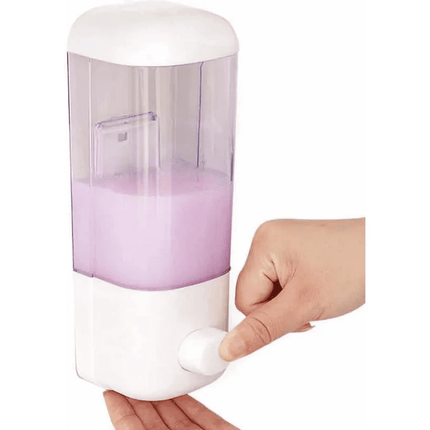 Dispensador De Jabon Lavaloza Alcohol Gel Manos Blanco 300ml