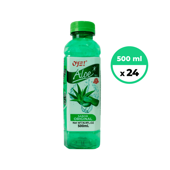 Jugo Aloe Vera Sabor Original 500 Ml - Oye! - Pack de 24