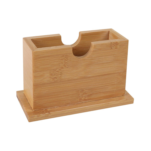 Servilletero De Bambú, Soporte De Almacenamiento De Papel Higiénico Para Restaurante, Coche, Hogar, Vertical