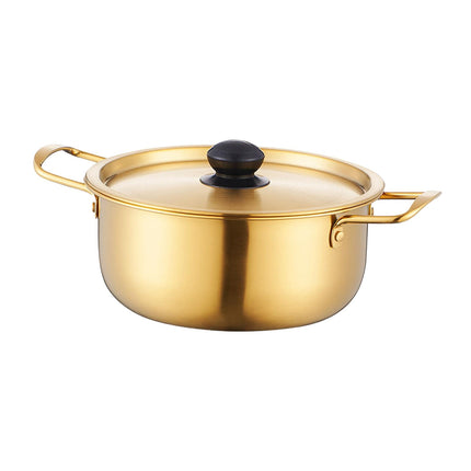 Olla De Cocina De Ramen Coreano, Utensilios De Cocina, Olla De Fideos Coreanos Para Senderismo, Curry, Acampada, 22cm