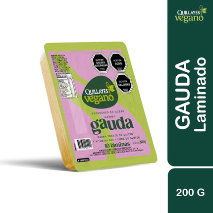 Sucedáneo De Queso Tipo Gauda (Vegano), 200 g