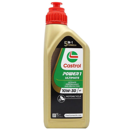Aceite Moto 10w30 Power1 Ultimate 4t Castrol 1lt Sintético