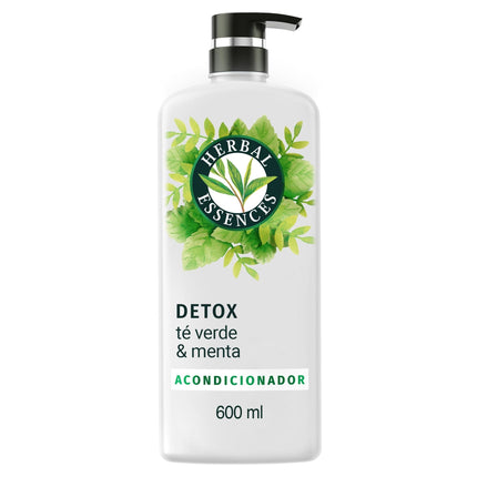 Acondicionador Herbal Essences Aaroma Té Verde & Menta, 600 ml