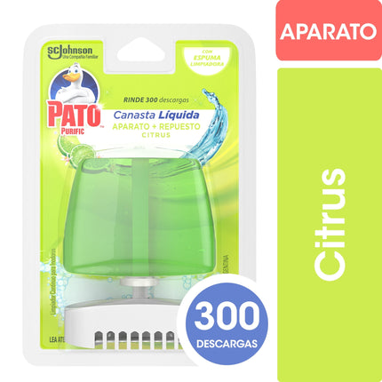 Canasta Inodoro Líquida Cirtus Aparato, 50 ml