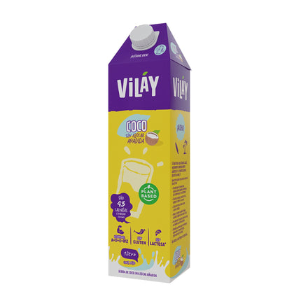 Bebida Vegetal Sin Azúcar Coco, 1 L