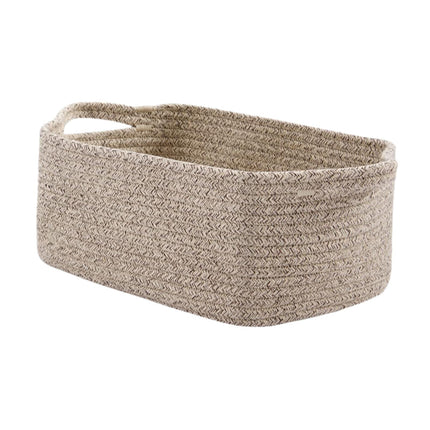 Cesta De Almacenamiento Tejida Para Pañales De Bebé, Cesta Para Guardería, Sala De Estar, Color Caqui