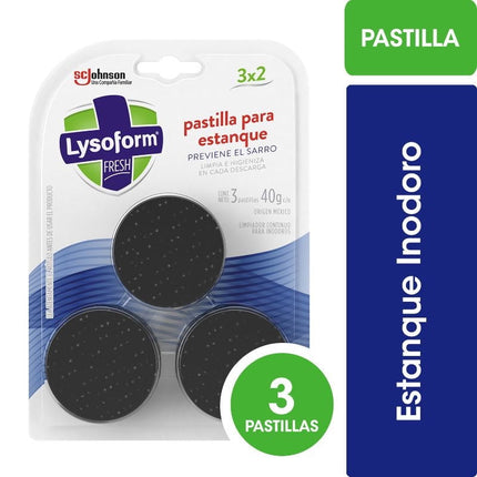 Pastilla Estanque Inodoro original pack, 3 Un