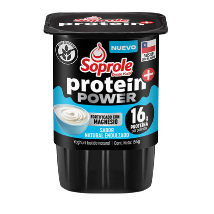 Yoghurt Protein+ Power Natural, 155 g | Apishop