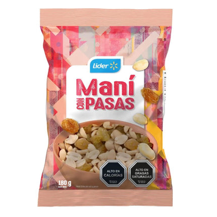 Mix Maní Salado con Pasas, 200 g