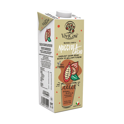 Bebida Vegetal De Avellana Sabor Chocolate Caja, 1 L