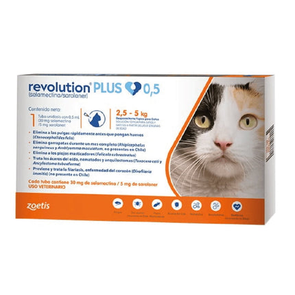 Revolution Plus Gato 0.5 Ml (2.5 A 5 Kg)