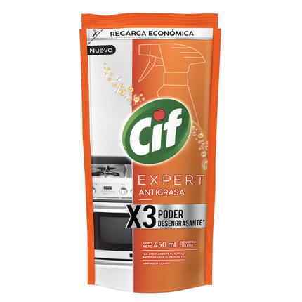 Limpiador Antigrasa Líquido Poder Desengrasante Doypack, 450 ml