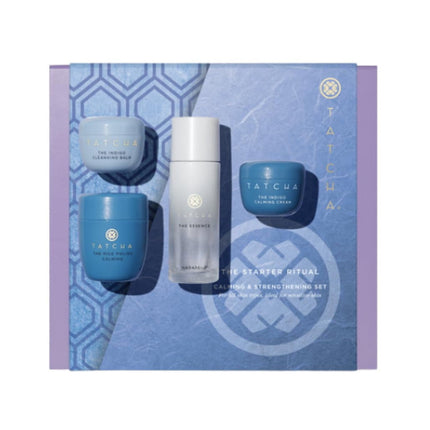Set de cuidado de la piel TATCHA The Starter Ritual que calma la piel sensible