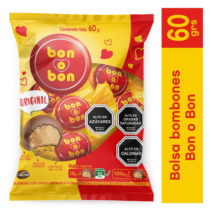Bombones Bon o Bon, 60 g