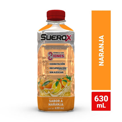 Bebida Hidratante Naranja Botella, 630 ml