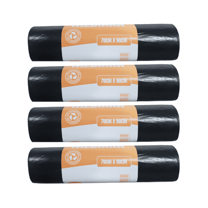 Pack 4 Rollos Bolsas de Basura Mediana 70x90cm