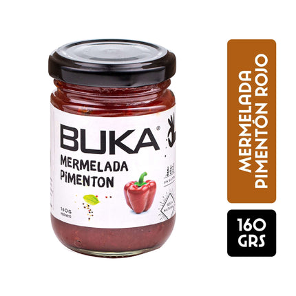 Mermelada Pimentón Rojo Frasco, 160 g