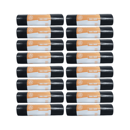 Pack 16 Rollos Bolsas de Basura Mediana 70x90cm