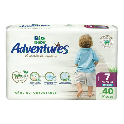 Pañal Ecológico Bio Baby Talla 7 - Talla Xxxg - Biobaby 40u