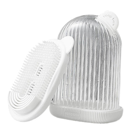 Contenedor De Jabón De Viaje, Soporte Para Barra De Jabón Con Tapa, Jabonera De Baño Fácil De Limpiar
