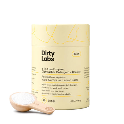 Detergente para lavavajillas Dirty Labs Aestival Scent, 48 cargas