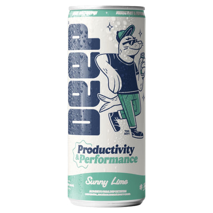Bebida Energética Lata deep productivity & performance sunny lime, 250 ml