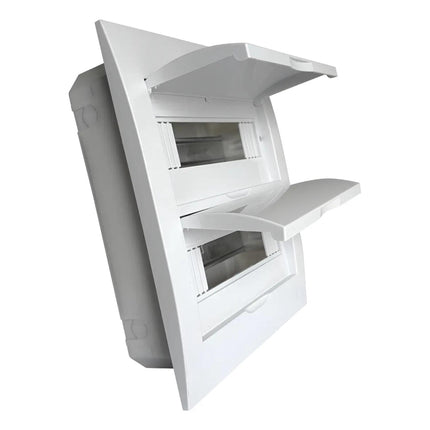 Tablero Eléctrico Embutido Drl 24 Modulos Tapa Blanca Sec
