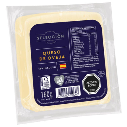Queso De Oveja Trozo, 160 g