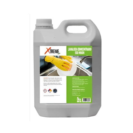 Lavalozas Concentrado Eco Wash Xtreme 5 Litros Alto Rendimie
