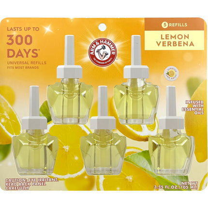 Recambios de aceite perfumado Arm & Hammer Plug in Lemon Verbena, 100 ml