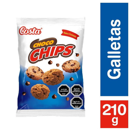 Galleta Choco Chips, 180 g