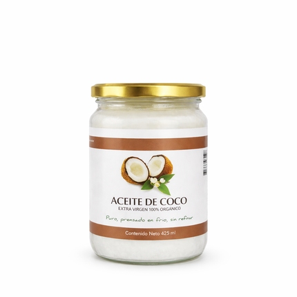 Aceite de coco 425 ml  | Vegago Chile
