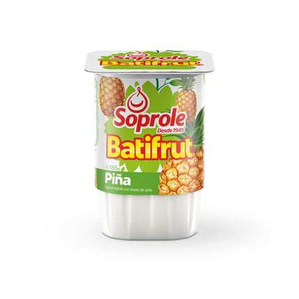 Yoghurt Batido Batifrut Trozos Piña, 165 g | Apishop