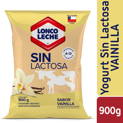 Bolsa de Yoghurt Sin lactosa Vainilla, 900 g | Apishop