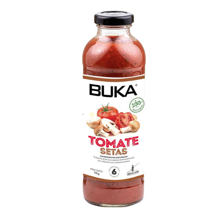 Salsa de Tomate Setas Frasco, 515 g