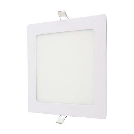 Embutido Led Cuadrado Marco Blanco 6w Luz Neutra
