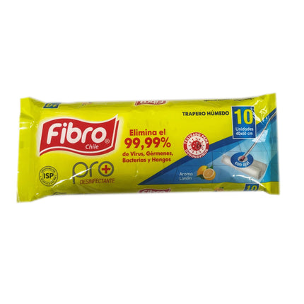Trapero Húmedo   Bolsa Resellable, 10 Un