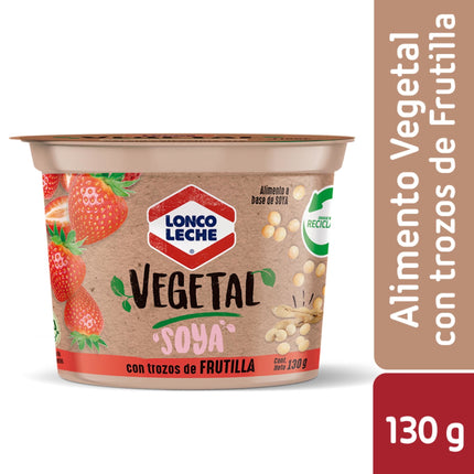 Bebidas de Soya Frutilla, 130 g - Loncoleche | Apishop