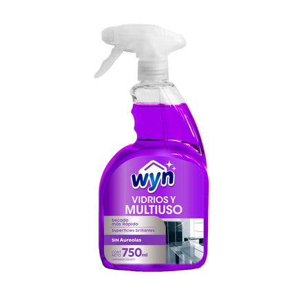 Limpia Vidrios Líquido  Botella Gatillo, 750 ml