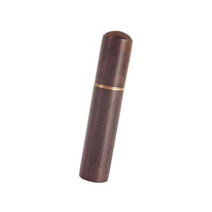 Distribuidor De Café Espresso Mango De Madera Con Soporte Ligero Profesional Marrón Oscuro