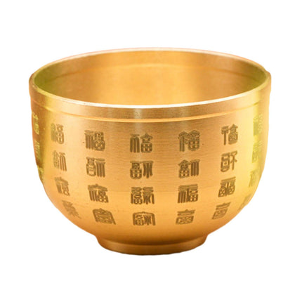 Escultura Del Lavabo Del Tesoro, Escritorio Decorativo, Mini Tina De Arroz, Cuenco Feng Shui De Latón