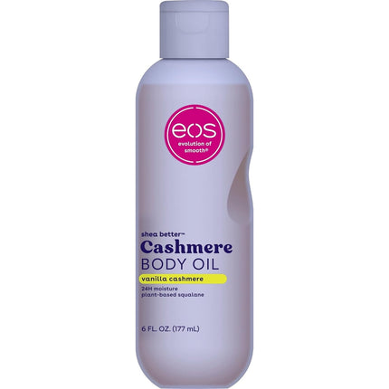 Aceite Corporal eos Cashmere Vainilla 177ml Hidratación 24H