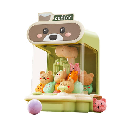 Dispensador De Premios De Dulces Para Interiores, Regalo Navideño, Máquina De Juego Con Garra, Para 10 Muñecas, Verde