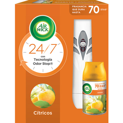 Airwick Freshmatic Full Aparato Citrico 1kit | Apishop.cl