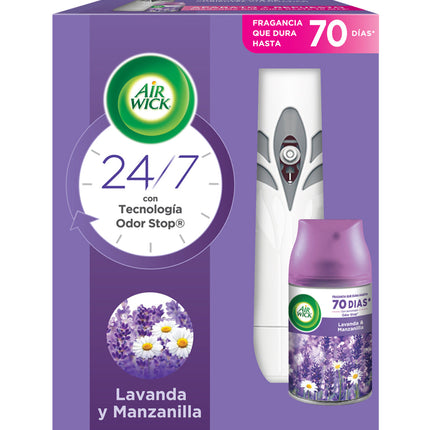 Airwick Freshmatic Full Aparato Lavanda 1kit | Apishop.cl