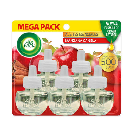 AirWick Recarga Desodorante Electrico Manzana Canela 5 unid | Apishop.cl