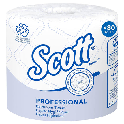 Papel higiénico Scott Professional de 2 capas, 100% fibra reciclada