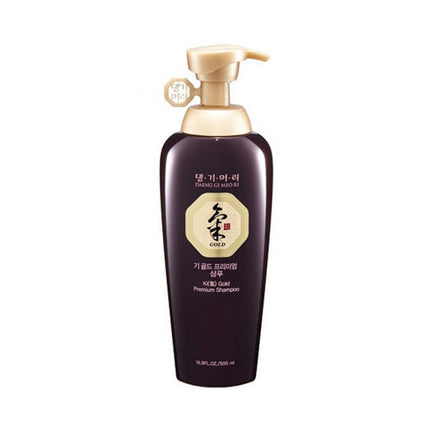 Shampoo Coreano Premium Con Ginseng y Pantenol - Ki Gold Premium Shampoo 500ml