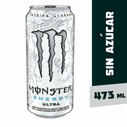 Bebida Energética Ultra Sin Azúcar Lata, 473 ml